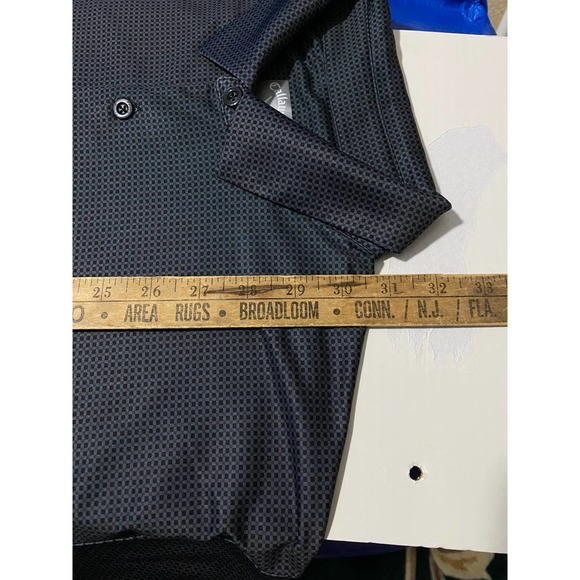 Men’s Callaway Opti-dri Black Polo Golf Shirt Size Medium Large - Picture 4 of 10